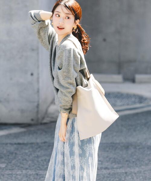 RODE SKO（ロデスコ）の「『一部別注カラー』BEAURE　カウレザー2デザインベルトバッグ（トートバッグ・レディース・ホワイト系その他/ブラック系その他/シルバー/グレー系その他/ブラック/シルバー系その他/グリーン系その他/ライトブルー/その他1・ONE）」の19枚目の写真