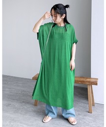 【ZOZOTOWN限定】ヨーク切替フレンチスリーブワンピース