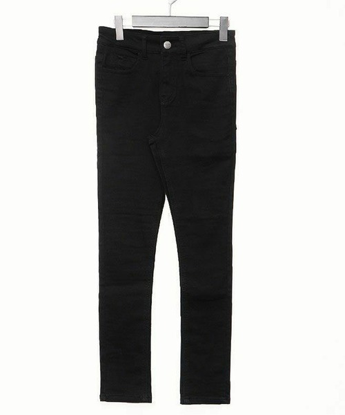 DIVINER（ディヴァイナー）の「Black Skinny スキニー メンズ ボトムス ブラック（その他パンツ・メンズ・ブラック・M/L/XL）」の2枚目の写真