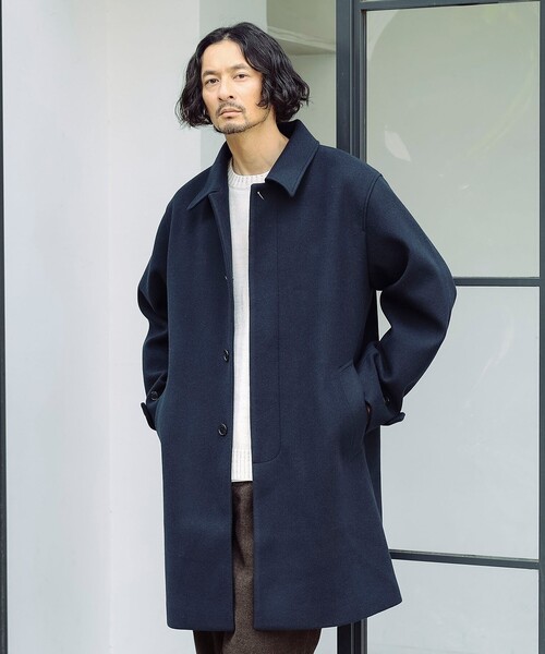 ハイブリッド ステンカラー コート（ステンカラーコート）｜B:MING by