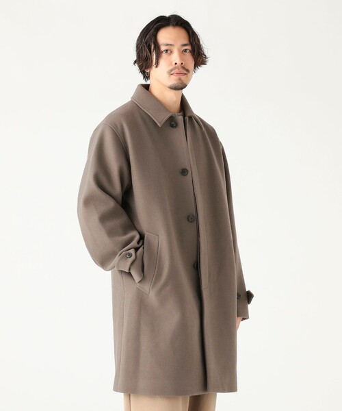 ハイブリッド ステンカラー コート（ステンカラーコート）｜B:MING by