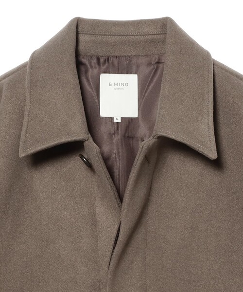 B:MING by BEAMS(ビーミングバイビームス)の「ハイブリッド ステンカラー コート(ステンカラーコート・メンズ・ブラウン系その他5/ネイビー・S/M/L/XL)」の8枚目の写真