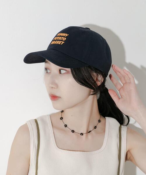 SMELLY(スメリー)の「レタリングロゴキャップ(キャップ・レディース・アイボリー/ブラック/ブラウン/ネイビー・-)」の19枚目の写真