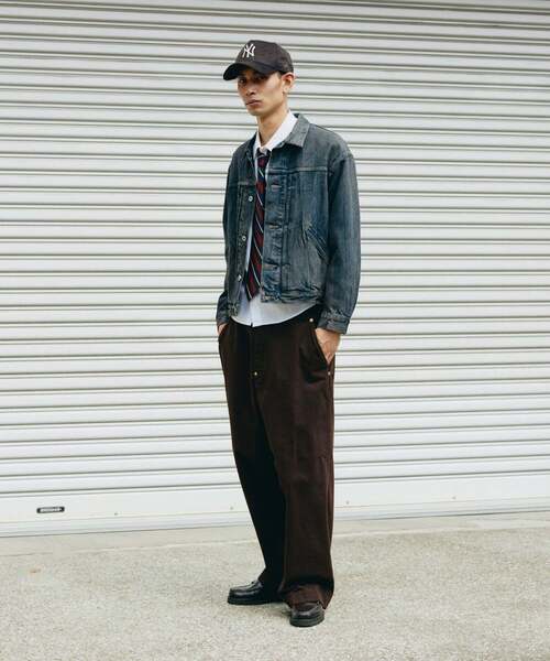 JOURNAL STANDARD（ジャーナルスタンダード）の「デニム トラッカーLOT206T（デニムジャケット・メンズ・ネイビー/クリアブルー/ブラックミックス/コバルトブルー・SMALL/MEDIUM/LARGE）」の7枚目の写真