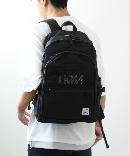 BACKYARD FAMILY(バックヤードファミリー)の「HeM ヘム レイ デイパック型リュック(バックパック/リュック・レディース・ホワイト/ブラック・FREE)」の3枚目の写真