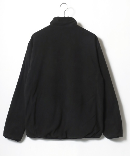 MARUKAWA(マルカワ)の「ALLWEATHER/オールウェザー 撥水/防風/ストレッチ ナイロン×裏フリース リバーシブルスタンドジャケット レディース メンズ(ナイロンジャケット・メンズ・ブラック/ターコイズブルー/グレー・M/L/LL)」の4枚目の写真