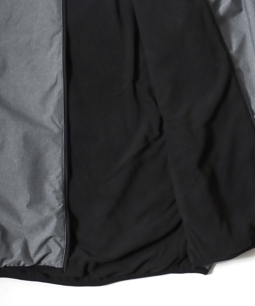 MARUKAWA(マルカワ)の「ALLWEATHER/オールウェザー 撥水/防風/ストレッチ ナイロン×裏フリース リバーシブルスタンドジャケット レディース メンズ(ナイロンジャケット・メンズ・ブラック/ターコイズブルー/グレー・M/L/LL)」の19枚目の写真