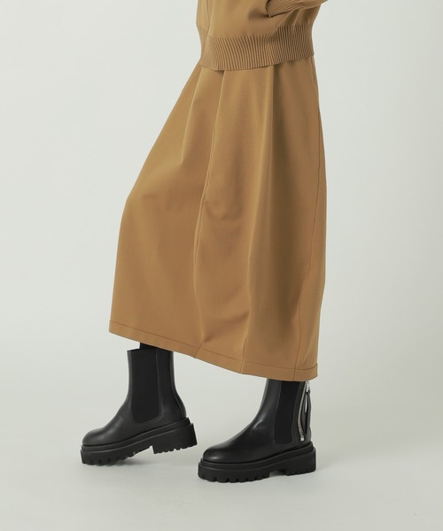 ZUCCa(ズッカ)の「PEストレッチニット / ニットスカート / S(スカート・レディース・ベージュ/ボルドー/ブラック・M size)」の10枚目の写真