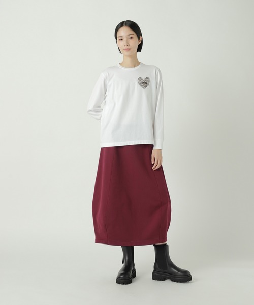 ZUCCa(ズッカ)の「PEストレッチニット / ニットスカート / S(スカート・レディース・ベージュ/ボルドー/ブラック・M size)」の7枚目の写真