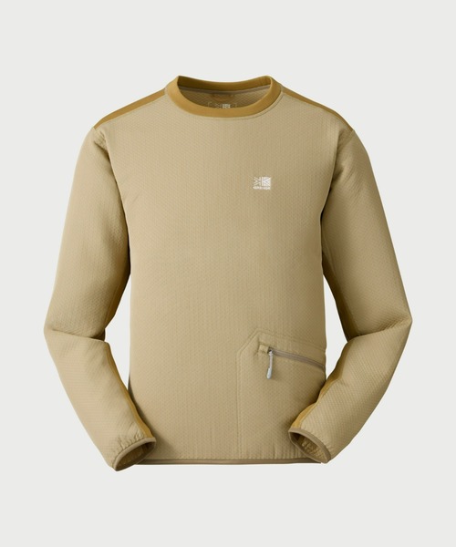 karrimor(カリマー)の「octa midlayer crew(Tシャツ/カットソー・メンズ・ダークグレー/ベージュ・L/XS/XL/S/M)」の1枚目の写真
