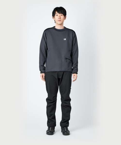 karrimor(カリマー)の「octa midlayer crew(Tシャツ/カットソー・メンズ・ダークグレー/ベージュ・L/XS/XL/S/M)」の3枚目の写真