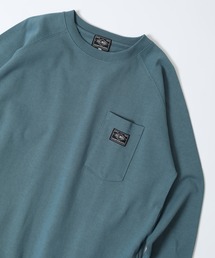 BIG MIKE 10oz コットン ラグラン ロングスリーブ ポケットTEEシャツ