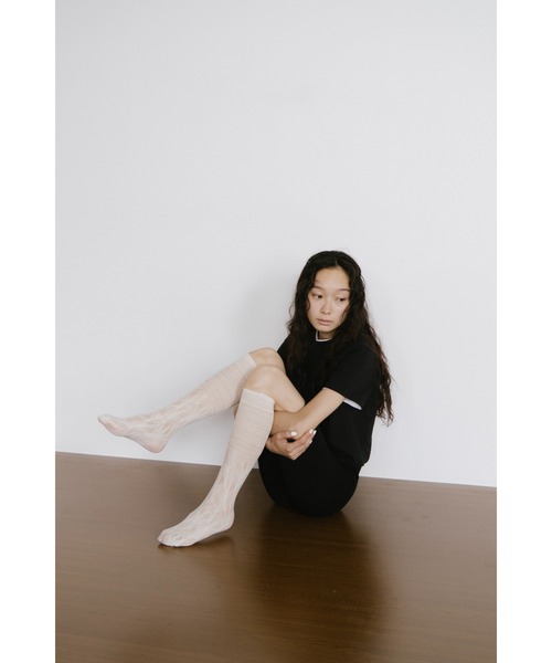 duei（デュイ）の「レースソックス（ソックス/靴下・レディース・ブラック/アイボリー・FREE）」の10枚目の写真