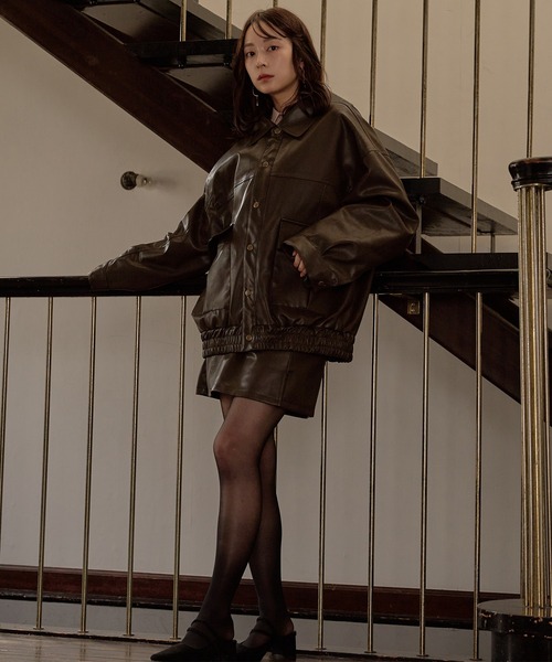 mideal(マイディール)の「high waist mini skirt / ハイウエストミニスカート(その他パンツ・レディース・ブラック/ブラウン・FREE)」の20枚目の写真