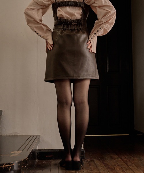 high waist mini skirt / ハイウエストミニスカート（その他パンツ