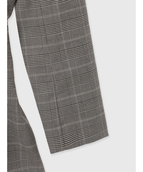 EIMY ISTOIRE（エイミーイストワール）の「ウエストタックグレンチェックジャケット（テーラードジャケット・レディース・チェック・S/M）」の9枚目の写真