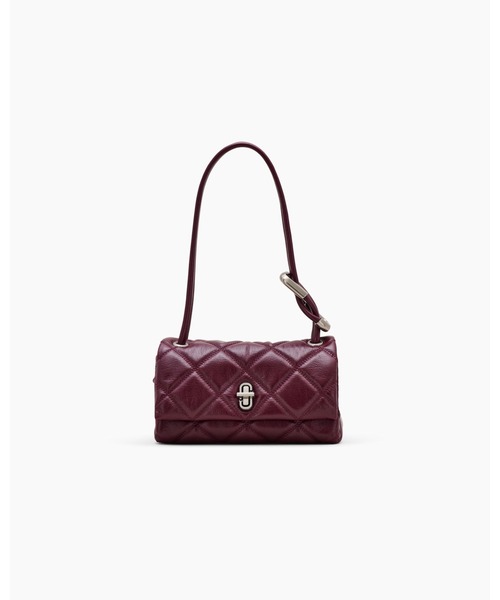 MARC JACOBS(マークジェイコブス)の「THE QUILTED DUAL CHAIN MINI SHOULDER BAG/ザ キルテッド レザー デュアル バッグ ショルダー ミニ(ショルダーバッグ・レディース・パープル系その他・ONE SIZE)」の1枚目の写真