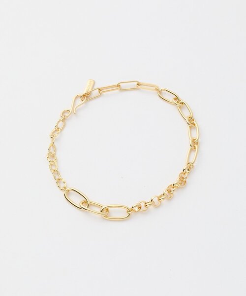 DISCOAT（ディスコート）の「【GOLDY】ジャンブルチェーンブレスレット（ブレスレット・レディース・シルバー/シルバー系その他/ゴールド・FREE）」の8枚目の写真