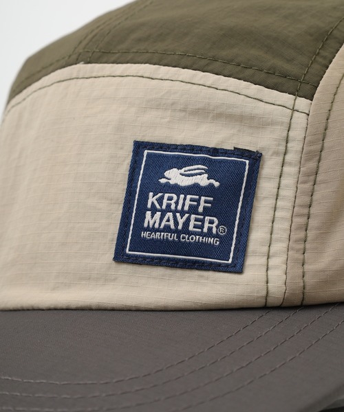 KRIFF MAYER(クリフメイヤー)の「KRIFF MAYER KRIFF MAYER 撥水加工 吸汗速乾 ストレッチ バックル ジェットキャップ 帽子 男女兼用(キャップ・メンズ・ブラウン/ダークグリーン/ブラック・FREE)」の7枚目の写真