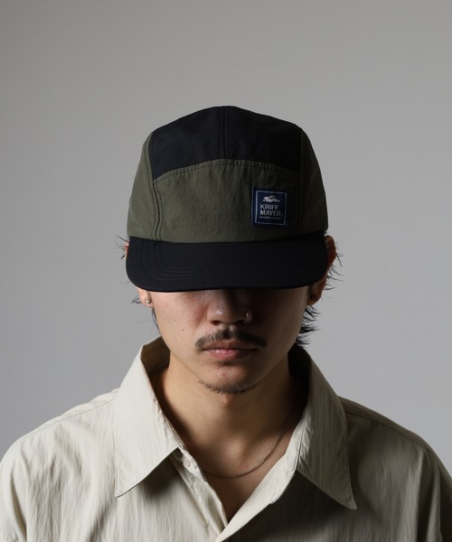 KRIFF MAYER(クリフメイヤー)の「KRIFF MAYER KRIFF MAYER 撥水加工 吸汗速乾 ストレッチ バックル ジェットキャップ 帽子 男女兼用(キャップ・メンズ・ブラウン/ダークグリーン/ブラック・FREE)」の18枚目の写真