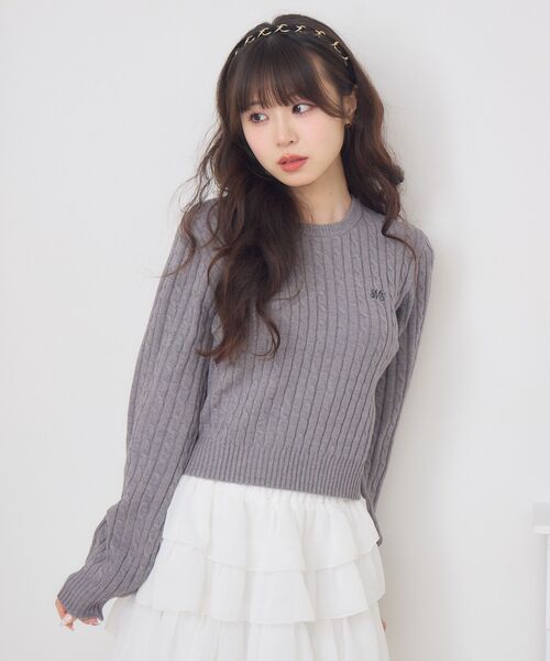 ケーブルNTPO（ニット/セーター）｜ems excite（エムズエキサイト）の