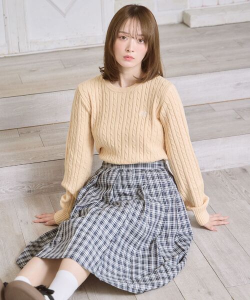 ケーブルNTPO（ニット/セーター）｜ems excite（エムズエキサイト）の