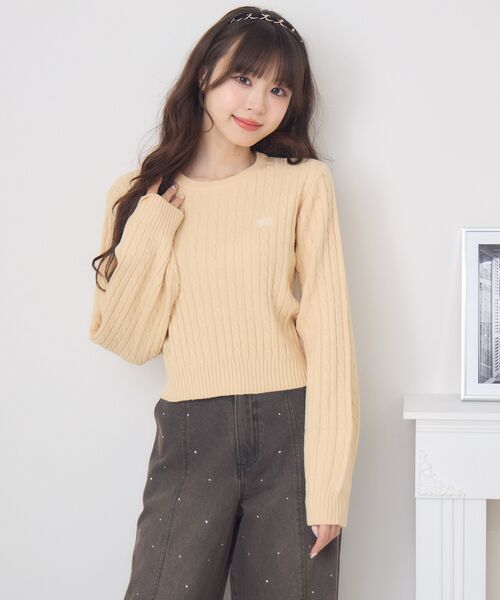 ケーブルNTPO（ニット/セーター）｜ems excite（エムズエキサイト）の