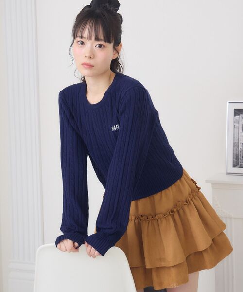 セール】ケーブルNTPO（ニット/セーター）｜ems excite（エムズ