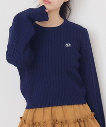 ems excite｜エムズエキサイトのニット/セーター（ブルー