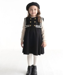 maarook | ダンボールニットセーラージャンパースカート(ジャンパースカート)