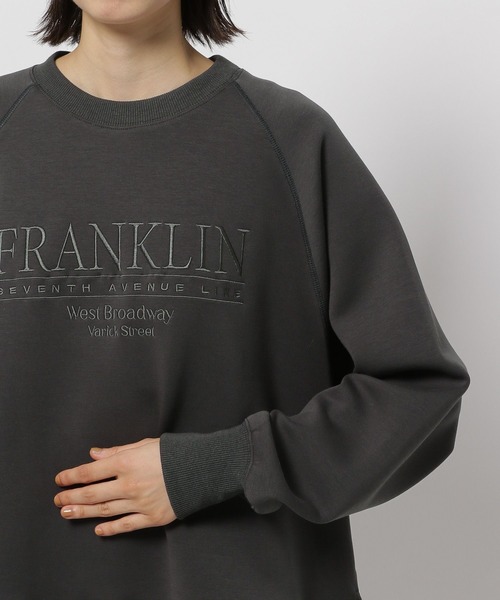 セール】ライトダンボール刺繍プルオーバー（スウェット）｜niko