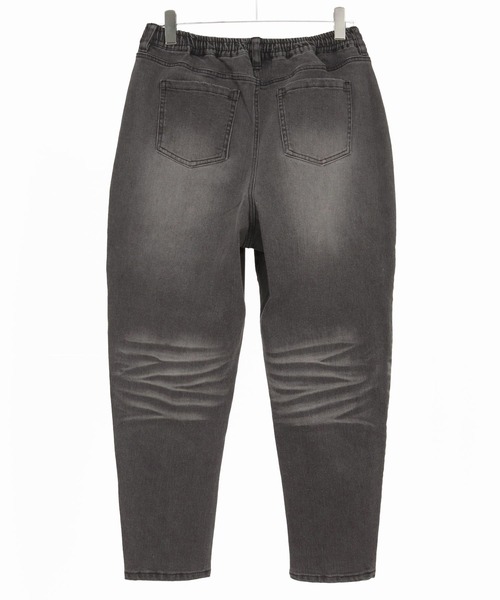 No Rain No Rainbow(ノーレインノーレインボー)の「mp14084-patched denim pants デニムパンツ(NR25W-06)(デニムパンツ・メンズ・ブラック系その他/ライトインディゴブルー・S/M/L/XL)」の20枚目の写真