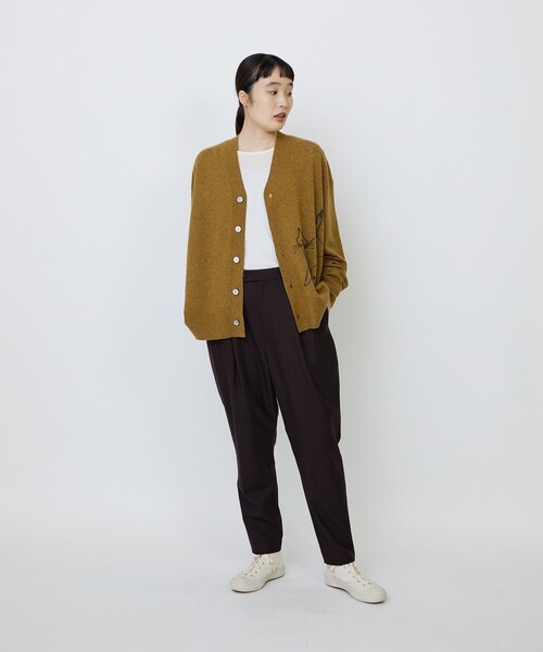 LOISIR(ロワズィール)の「ウール混ツイルストレッチジョッパーズパンツ(その他パンツ・レディース・ブラウン/ブラック/グレー・40/38)」の21枚目の写真