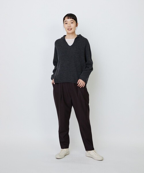 LOISIR(ロワズィール)の「ウール混ツイルストレッチジョッパーズパンツ(その他パンツ・レディース・ブラウン/ブラック/グレー・40/38)」の22枚目の写真