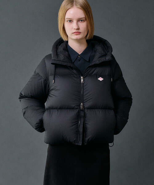 DANTON ダウンジャケット M 黒 DANTON/DOWN HOODED JACKET｜Daytona Park(FREAK'S STORE公式通販)
