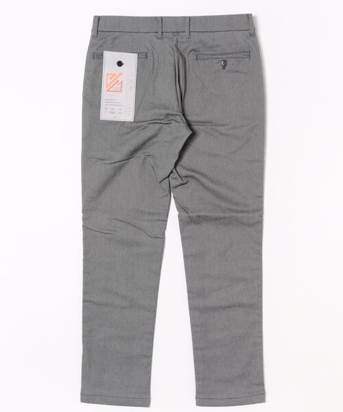 m.f.editorial（エムエフエディトリアル）の「【裏起毛 抗菌防臭 ストレッチ】m.f.エディトリアル メンズ トラウザーパンツ カルゼ（チノパンツ・メンズ・ネイビー/グレー・MEDIUM/LARGE/X-LARGE/S/3L）」の3枚目の写真