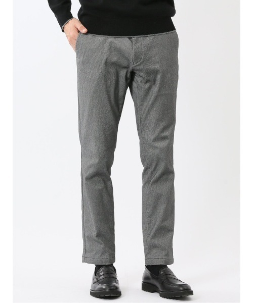 m.f.editorial（エムエフエディトリアル）の「【裏起毛 抗菌防臭 ストレッチ】m.f.エディトリアル メンズ トラウザーパンツ カルゼ（チノパンツ・メンズ・ネイビー/グレー・MEDIUM/LARGE/X-LARGE/S/3L）」の19枚目の写真