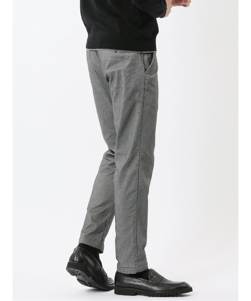 m.f.editorial（エムエフエディトリアル）の「【裏起毛 抗菌防臭 ストレッチ】m.f.エディトリアル メンズ トラウザーパンツ カルゼ（チノパンツ・メンズ・ネイビー/グレー・MEDIUM/LARGE/X-LARGE/S/3L）」の9枚目の写真