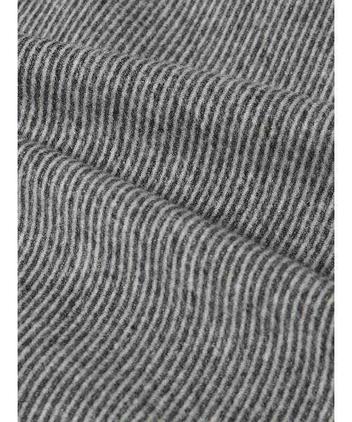 SUIT SQUARE（スーツスクエア）の「GOOVI ベルテッドステンカラーコート ウールナイロン ベルト付き（ステンカラーコート・メンズ・グレー系/ネイビー系・1/2）」の11枚目の写真