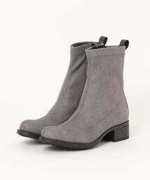 Bussola（ブソラ）の「【bussola】撥水4cmヒールストレッチショートブーツ(955507)（ブーツ）」