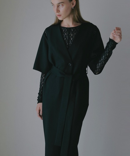 セール】SLIT HALF SLEEVE ALL IN ONE（つなぎ/オールインワン