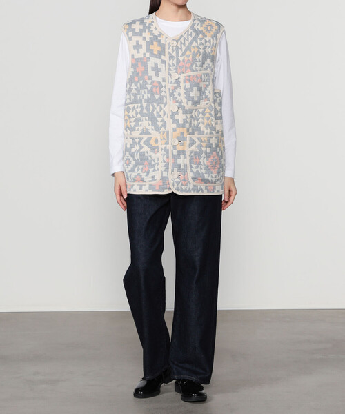 PENDLETON(ペンドルトン)の「PENDLETON | コットン キルティングベスト WOMEN(その他アウター・レディース・ブルー系その他・F)」の7枚目の写真