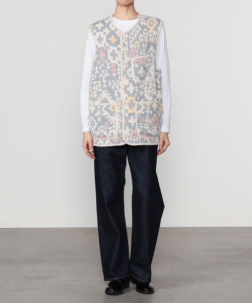 PENDLETON(ペンドルトン)の「PENDLETON | コットン キルティングベスト WOMEN(その他アウター・レディース・ブルー系その他・F)」の8枚目の写真