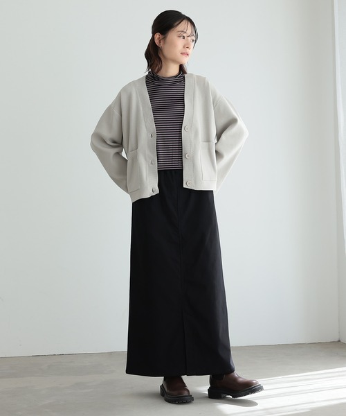 n'OrLABEL（ノアールレーベル）の「【機能素材】『ストレッチナロースカート』（スカート・レディース・カーキ/ブラック/ベージュ・S～Ｍ/3L/L～LL）」の11枚目の写真