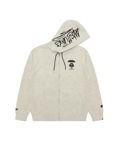 AAPE BASIC ZIP UP HOODIE