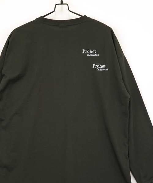 L'atelier(ラトリエ)の「刺繍 ロゴ 長袖 Tシャツ ハート グラフィック ロンT ヘビーウェイト(Tシャツ/カットソー・メンズ・ブラック系その他2/ホワイト系その他2/ブラック系2・L/M)」の15枚目の写真