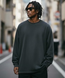 SUNNYDAY SUNDAY（サニーデーサンデー）の「SUNNYDAY SUNDAY ピグメントロングスリーブTシャツ（Tシャツ/カットソー）」