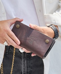茶芯　ショット　schott 三つ折り財布　ウォレットチェーン　アメカジ　古着 Schott/ショット WALLET CHAIN ウォレットチェーン 本革 牛革 レザー