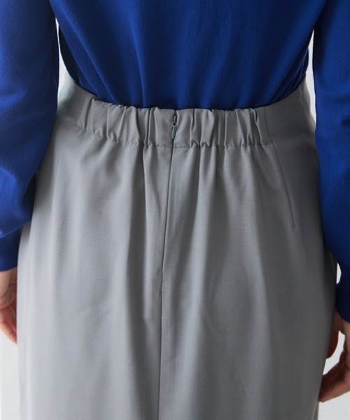 7days Life Styling（セブンデイズライフスタイリング）の「【みさとさんコラボ】カーブウエストタイトスカート（しわになりにくい・UVカット）＜大きいサイズ有＞（スカート・レディース・ブラック/グレー・M/L/3L/LL）」の16枚目の写真