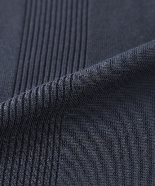 DECOY SINCE 1981（デコイシンスイチキュウハチイチ）の「ニットベスト【大きいサイズあり】（カーディガン/ボレロ・レディース・オレンジ/ネイビー/グレー・M/L/LL/3L/4L）」の9枚目の写真